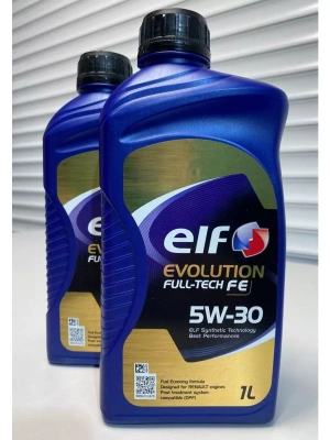 Моторное масло ELF 5W-30 EVOLUTION FE 5W-30 1л  RN 720 213933
