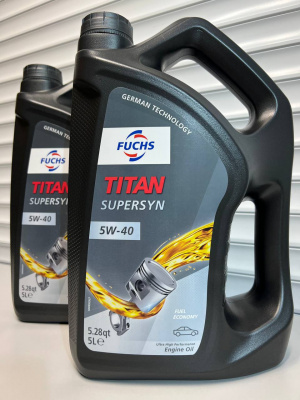 Моторное масло TITAN Supersyn 5W-40 5л 602003232