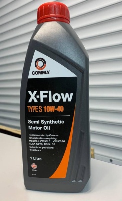 Моторное масло COMMA X-FLOW TYPE S 10W40 1л XFS1L