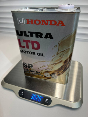 Моторное масло HONDA 5W-30 Ultra LTD SP 4л 0822899974