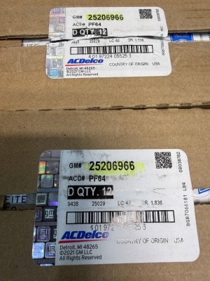 Фильтр масляный Chevrolet Equinox, GMC TERRAIN 1.5/2.0  PF64, 25206966 GM AcDelco