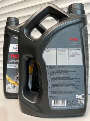 Моторное масло TITAN Supersyn 5W-40 5л 602003232