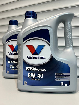 Моторное масло VALVOLINE SynPower 5W-40 4л 872381