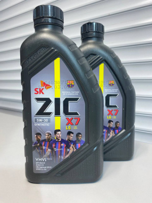 Моторное масло ZIC X7 LS 5W30 1л 132619