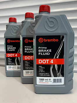 Жидкость тормозная BREMBO DOT 4 1л L04010