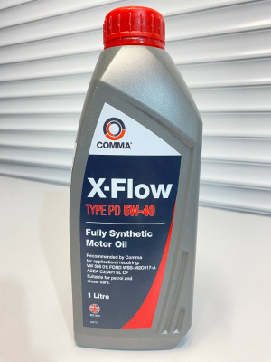 Моторное масло COMMA X-FLOW TYPE PD  5W40 1л XFPD1L