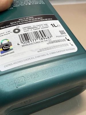 Моторне масло CASTROL Magnatec DPF C3 5W-40 1л 15F90C, 15F913
