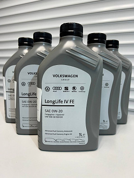 VAG Volkswagen 0W-20  Group Longlife IV FE 1л