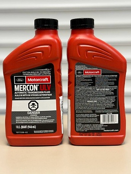 Трансмиссионное масло АКПП MOTORCRAFT ATF-ULV XT12QULV 1л