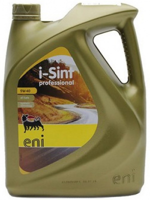 Моторное масло ENI 5W40 I-SINT PROFESSIONAL 5л