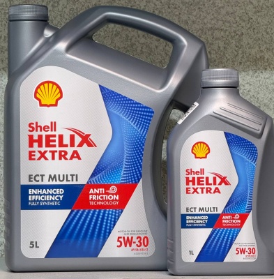 Моторное масло SHELL HELIX ULTRA ECT Multi 5W-30 5л 550077643