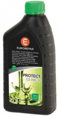 Моторное масло EUROREPAR PROTECT C2 0W30 1л 1639368680