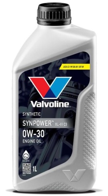 Моторное масло VALVOLINE SYNPOWER XL-III C3 0W30 1л	907858