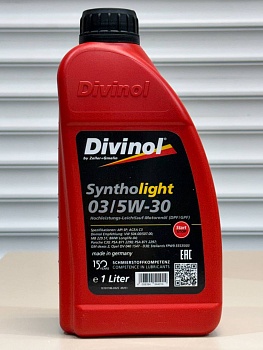 Моторное масло DIVINOL SYNTHOLIGHT 03 5W-30 1л 49251-C069
