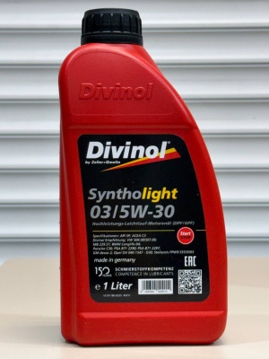 Моторное масло DIVINOL SYNTHOLIGHT 03 5W-30 1л 49251-C069