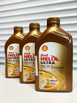 Моторное масло SHELL HELIX ULTRA SP 0W-20 1л 550063070
