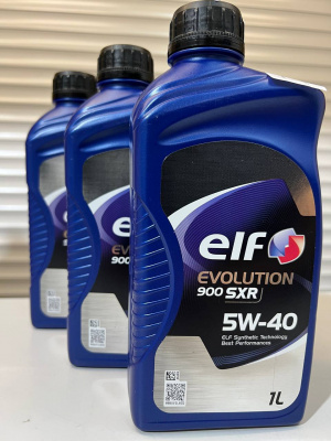 Моторное масло ELF 5W-40 EVOLUTION 900 SXR 1л 213897