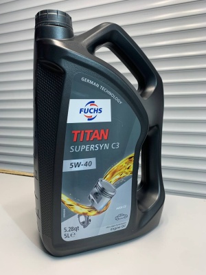Моторное масло TITAN SUPERSYN С3 5W-40 5л 602176745
