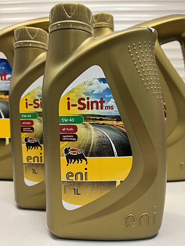 Моторное масло ENI 5W-40 I-SINT MS/1