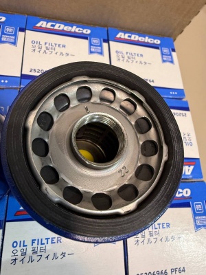 Фильтр масляный Chevrolet Equinox, GMC TERRAIN 1.5/2.0  PF64, 25206966 GM AcDelco