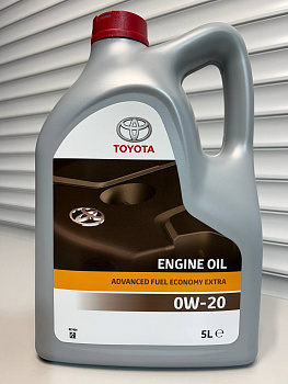 Моторное масло TOYOTA  Advanced Fuel Economy 0W-20 5л 0888086294