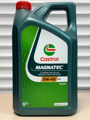 Моторне масло CASTROL Magnatec DPF C3 5W-40 5л 15F913