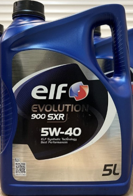 Моторное масло ELF 5W-40 EVOLUTION 900 SXR 5л 213913