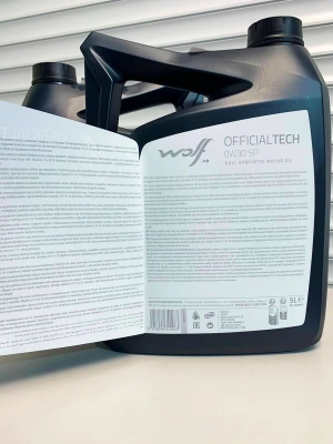 WOLF OFFICIALTECH 0W-30 SP ACEA C2 FORD WSS-M2C950-A 5л 65646/5