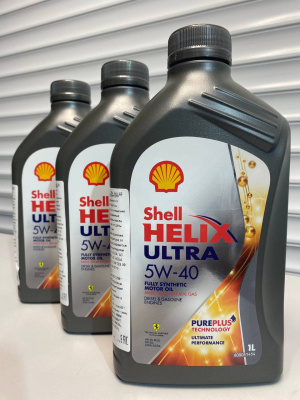 Моторное масло SHELL HELIX ULTRA 5W-40 1л 550052677