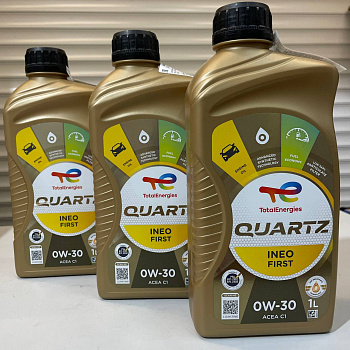 Моторное масло TOTAL QUARTZ INEO FIRST 0W-30 1л 213830