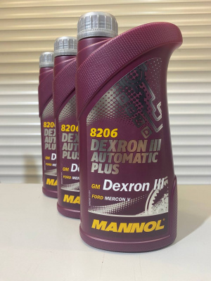 Трансмиссионное масло MANNOL ATF Dexron III 1л. 95731