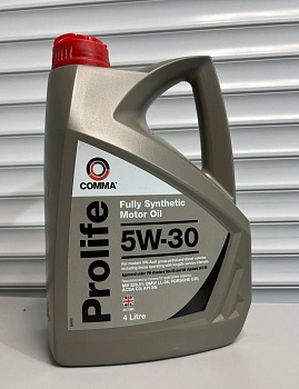 Масло моторное PROLIFE 5W-30 Синтетическое 4 л PRO4L