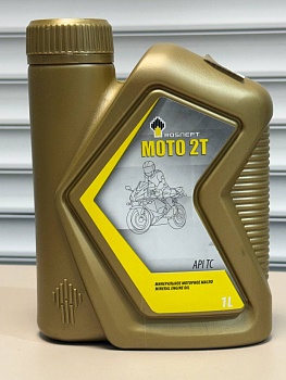 Масло моторное ROSNEFT MOTO 2Т 1л 