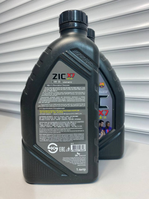 Моторное масло ZIC X7 LS 5W30 1л 132619