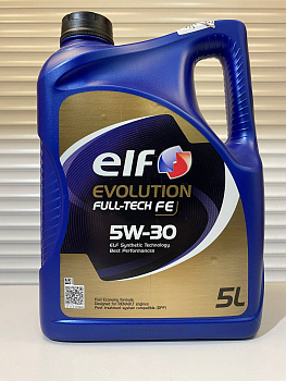 Моторное масло ELF 5W-30 EVOLUTION FULL-TECH FE/5  RN 720 213935