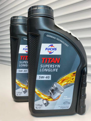 Моторное масло TITAN Supersyn LONGLIFE 5W-40 1л 602003065