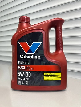 VALVOLINE MAXLIFE C3 5W-30 4л 872368