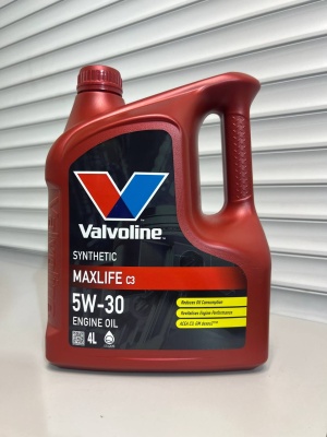 VALVOLINE MAXLIFE C3 5W-30 4л 872368