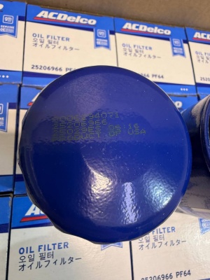Фильтр масляный Chevrolet Equinox, GMC TERRAIN 1.5/2.0  PF64, 25206966 GM AcDelco