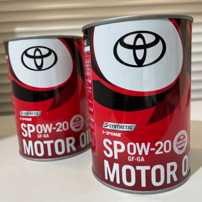 Моторное масло TOYOTA  SP 0W-20 GF-6A 1л (металл) 0888014306