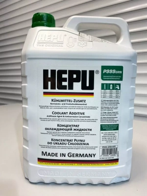 HEPU Антифриз (концентрат) 5л зеленый P999GRN005
