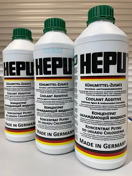 Антифриз зеленый HEPU G11 1,5л (концентрат) P999GRN