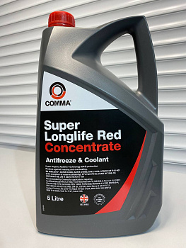 Антифриз красный COMMA G12 5л (концентрат) SLA5L