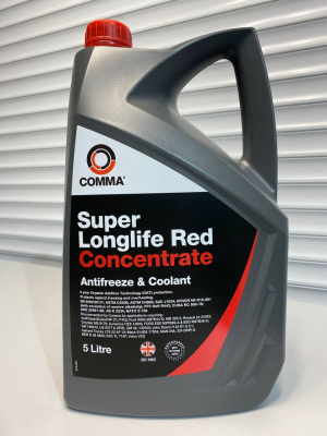 Антифриз красный COMMA G12 5л (концентрат) SLA5L