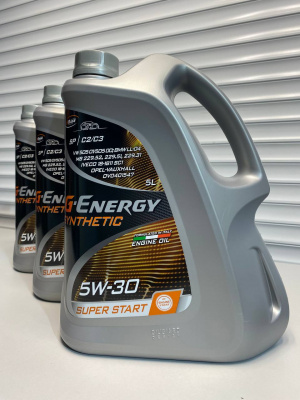 Моторное масло G-Energy Synthetic Super Start 5W-30 5л 253142401