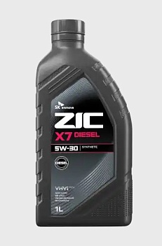 Моторное масло ZIC X7 DIESEL 5W-30 1л 132610