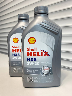 Моторное масло SHELL 5W30 HELIX HX8 1л 550052791