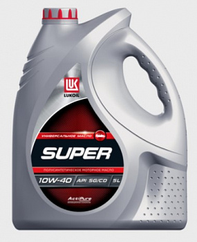Моторное масло ЛУКОЙЛ Супер 10W40 5л 19193