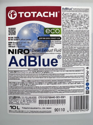 Раствор мочевины TOTACHI NIRO AdBlue мочевина AUS32 10л 90110