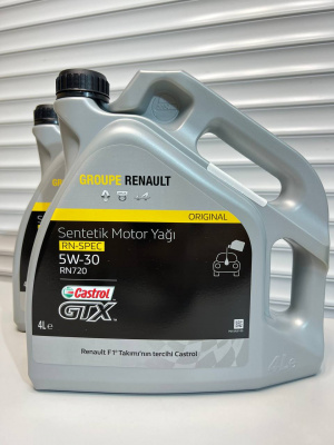 Моторное масло RENAULT Magnatec 5w-30 Renault 4л (720 допуск) 7711943761